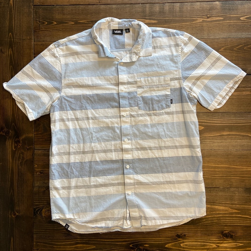 Vans Short Sleeve Button Down